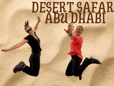 Morning Desert Safari in Abu Dhabi: Camels, Sandboarding, and Screaming for My Life