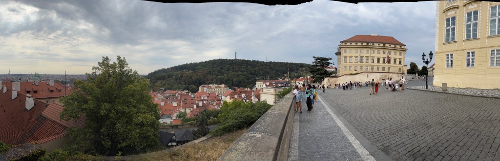 view from Prague castle