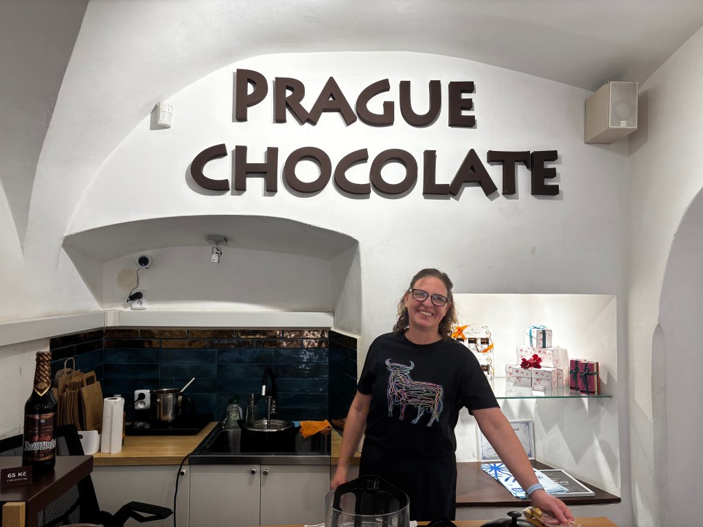 Prague chocolate