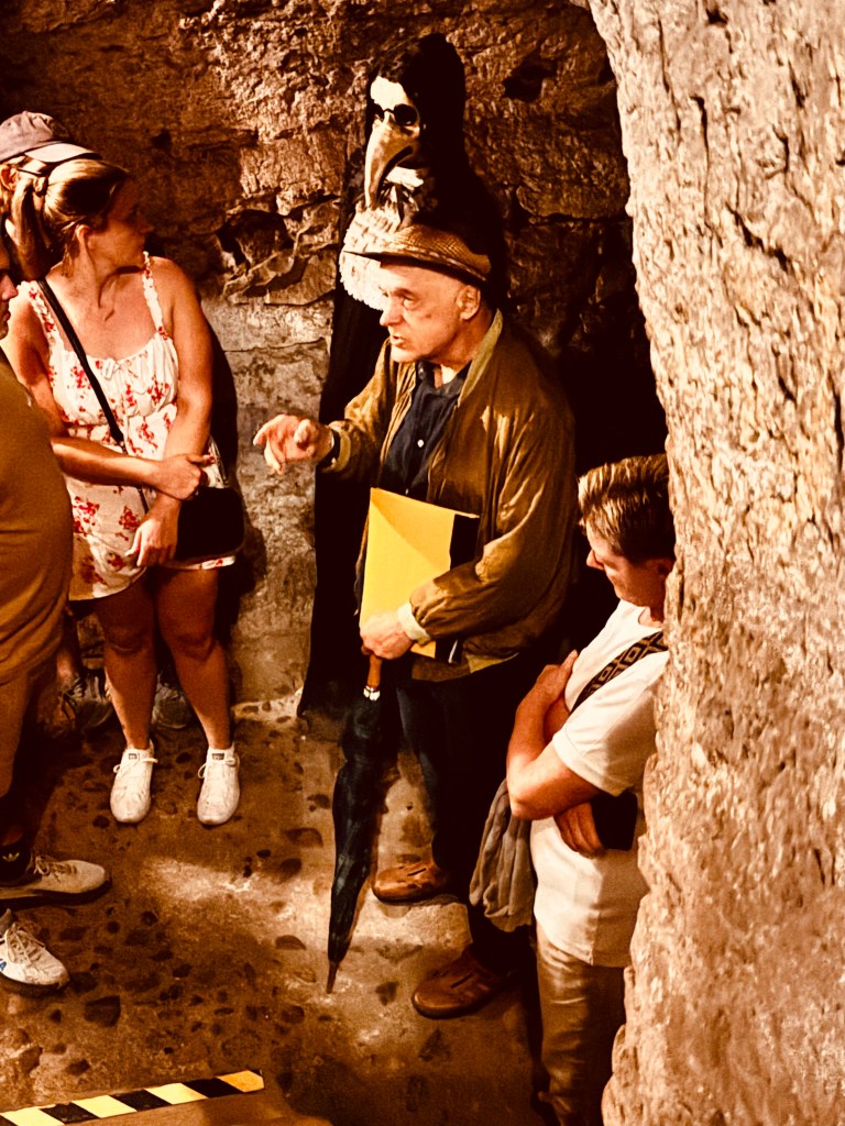 Underground tour in Prague